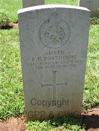 Dar Es Salaam War Cemetery - Porthouse, R G